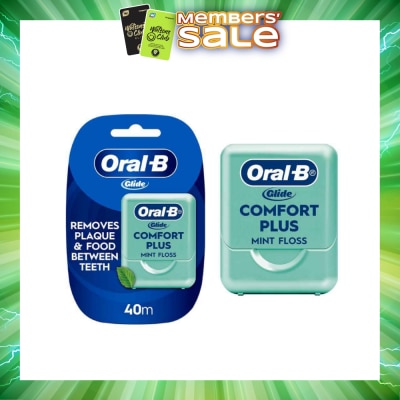 ORAL-B - Glide Comfort Plus Mint Dental Floss 40m