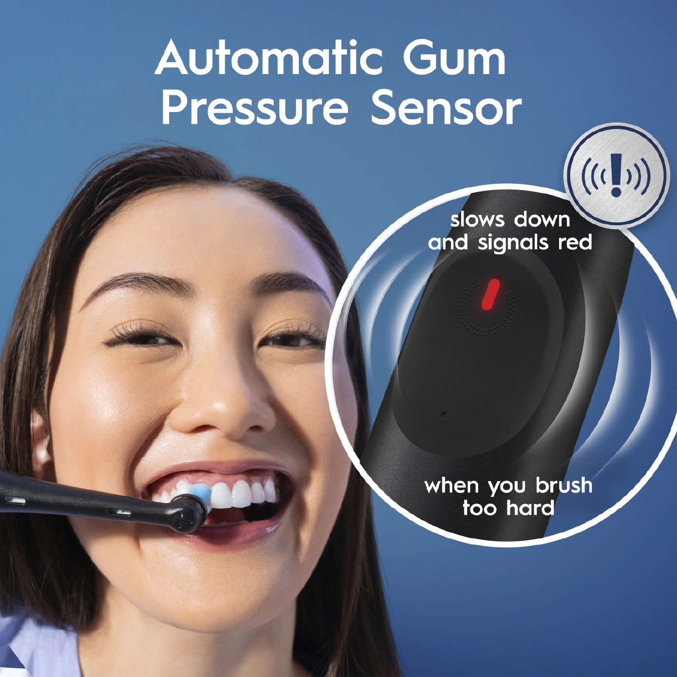 iO Series 2 Gentle Clean Sensitive Black Electric Toothbrush 1s