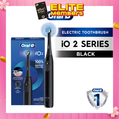 ORAL-B iO Series 2 Gentle Clean Sensitive Black Electric Toothbrush 1s