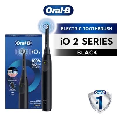 ORAL-B iO Series 2 Gentle Clean Sensitive Black Electric Toothbrush 1s