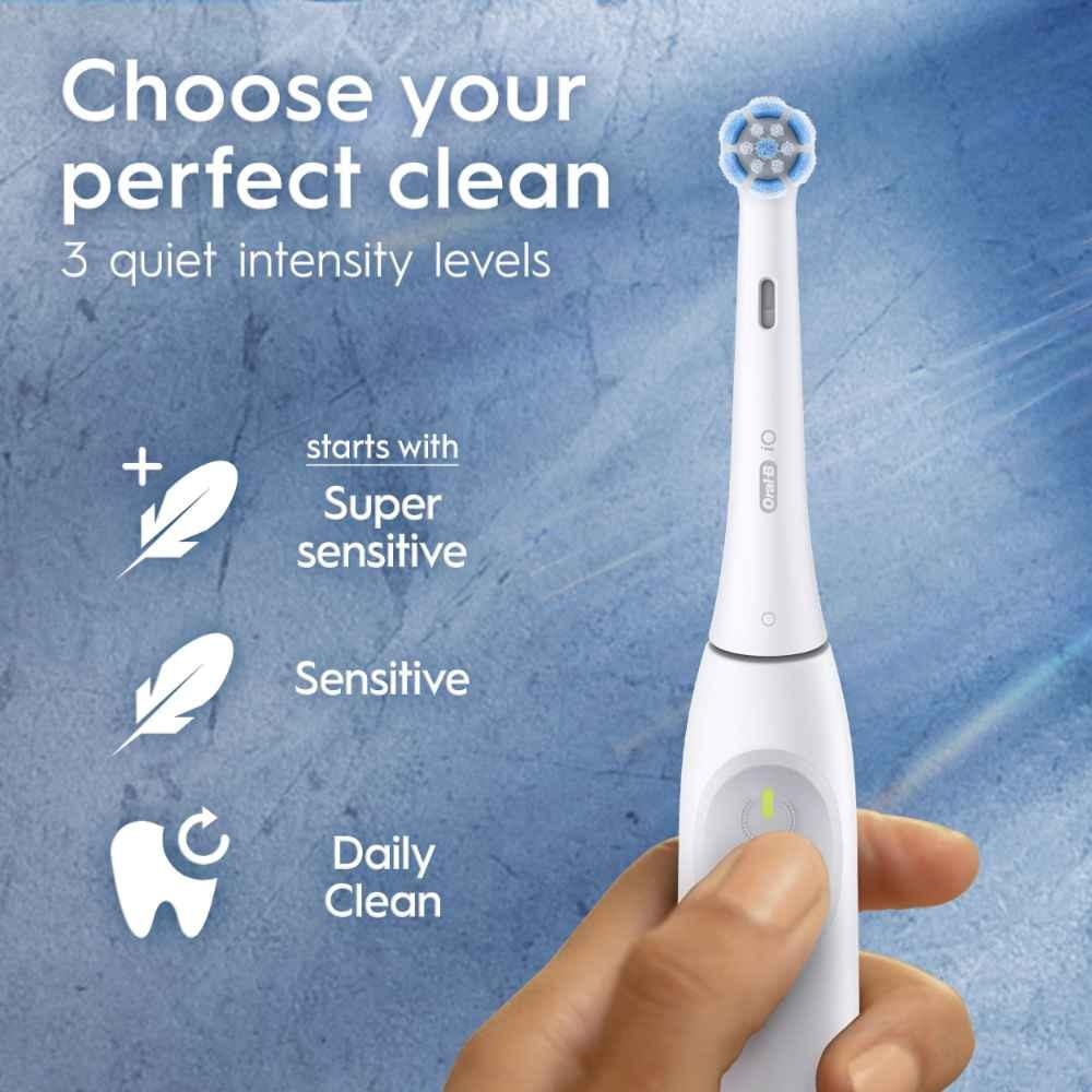 iO Series 2 Gentle Clean Sensitive White Electric Toothbrush 1s