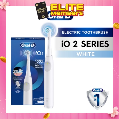 ORAL-B iO Series 2 Gentle Clean Sensitive White Electric Toothbrush 1s
