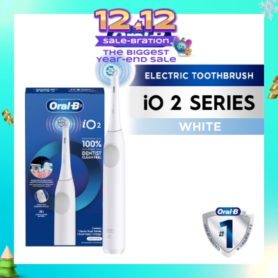 ORAL-B iO Series 2 Gentle Clean Sensitive White Electric Toothbrush 1s