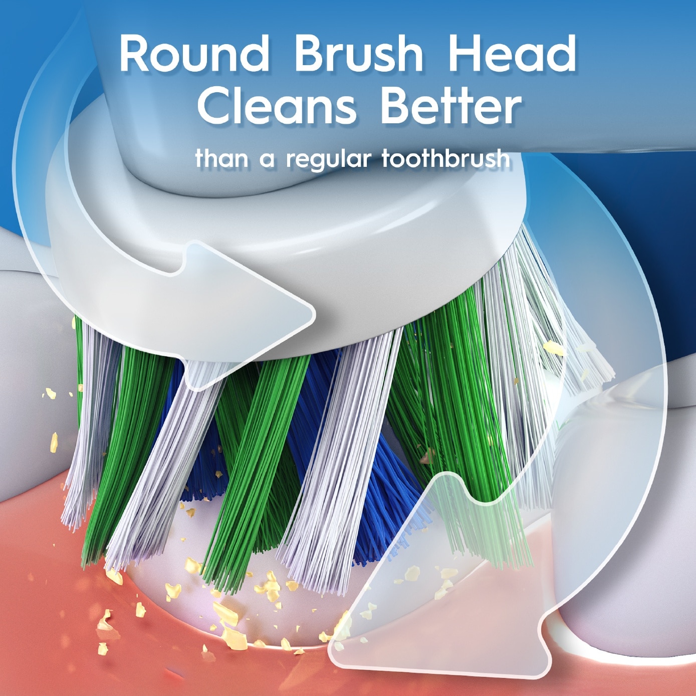 Vitality Pro Electric Toothbrush Black - Deep Clean 1s