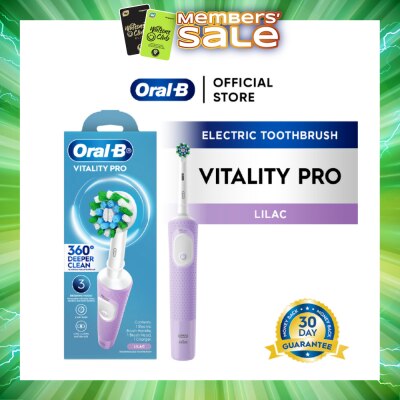 ORAL-B - Vitality Pro Electric Toothbrush Lilac - Deep Clean 1s