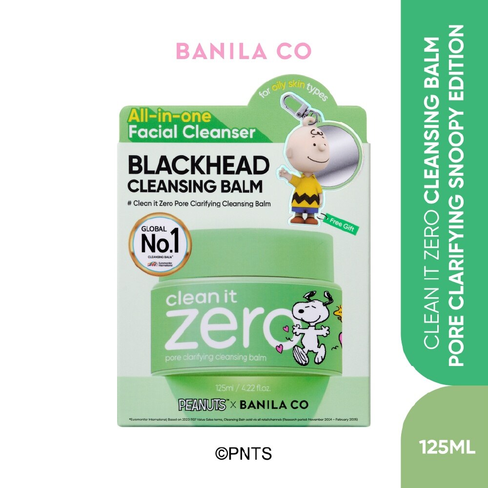 BANILA CO Clean It Zero Cleansing Balm Pore Clarifying Snoopy