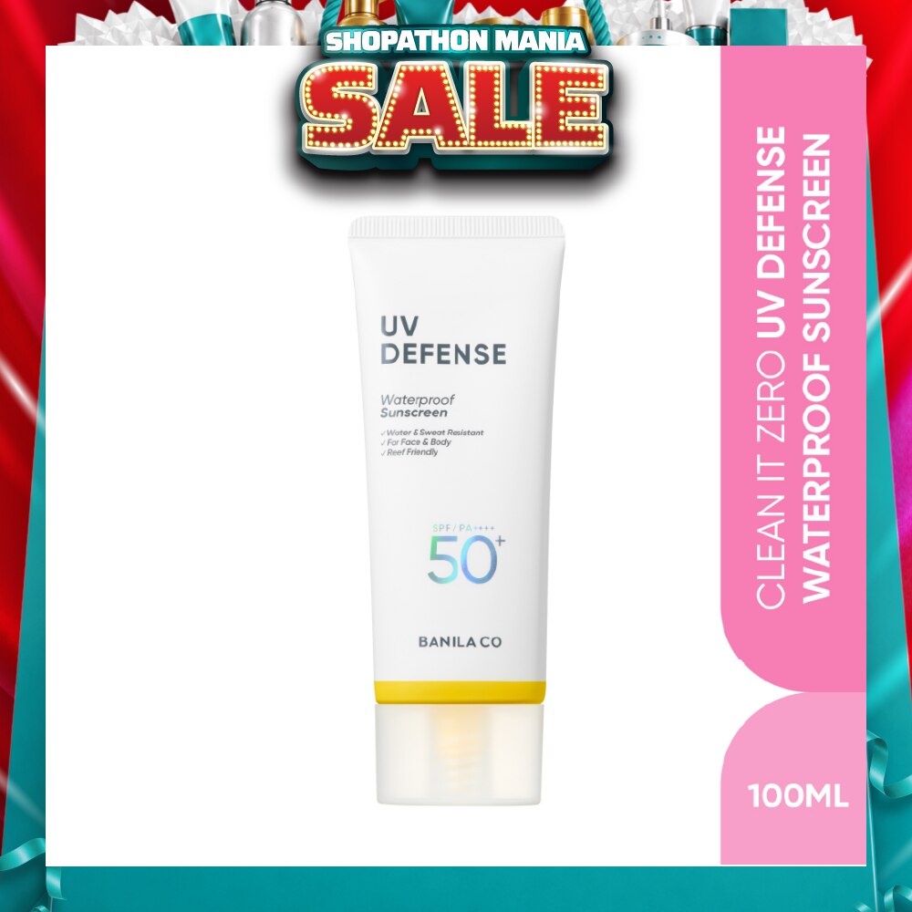 UV Defense Waterproof Sunscreen 100ml