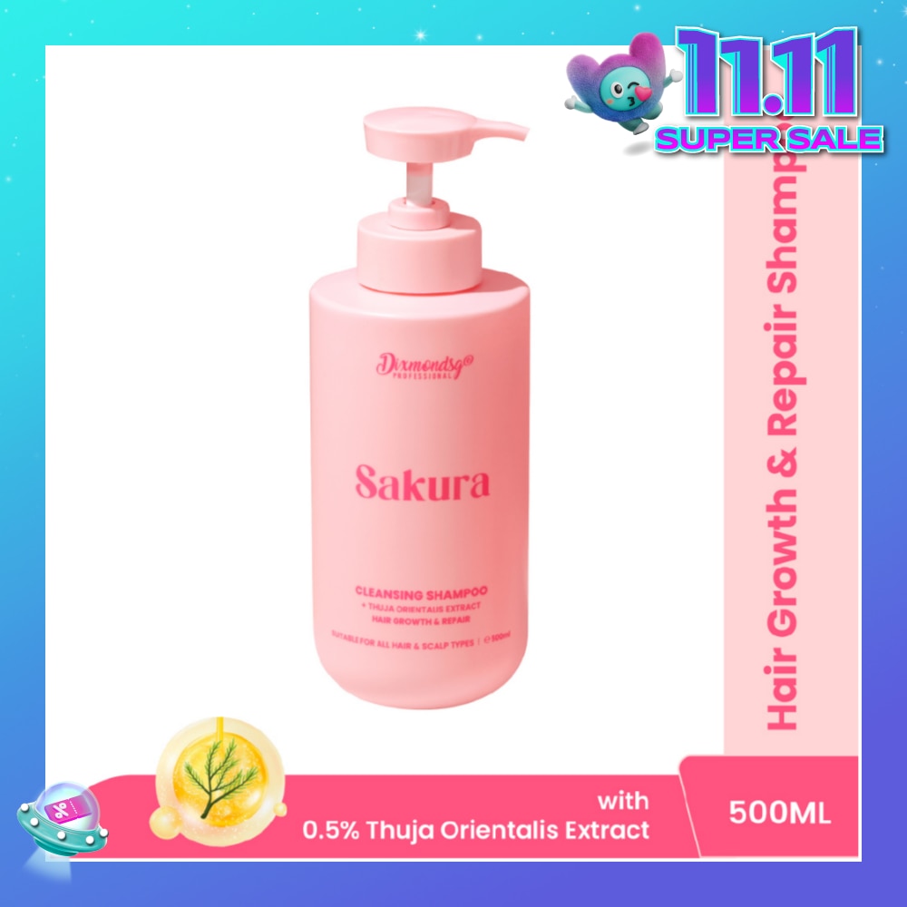 Hair Growth And Repair Shampoo Sakura 500ml