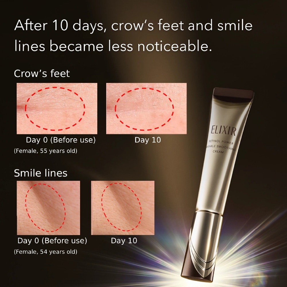 ELIXIR Retinol Power Wrinkle Smoothing Cream 15g | Derma Skin Care