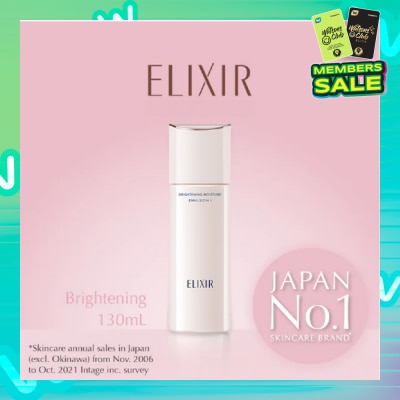 ELIXIR Brightening Moisture Emulsion I 130ml