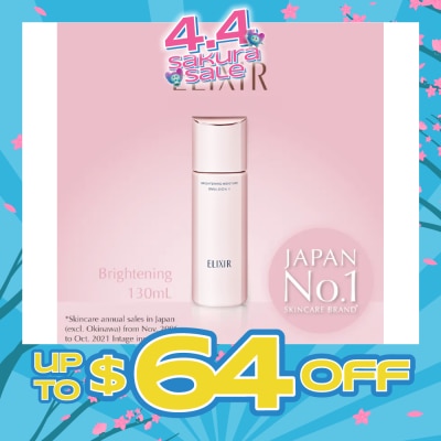 ELIXIR - Brightening Moisture Emulsion II 130ml