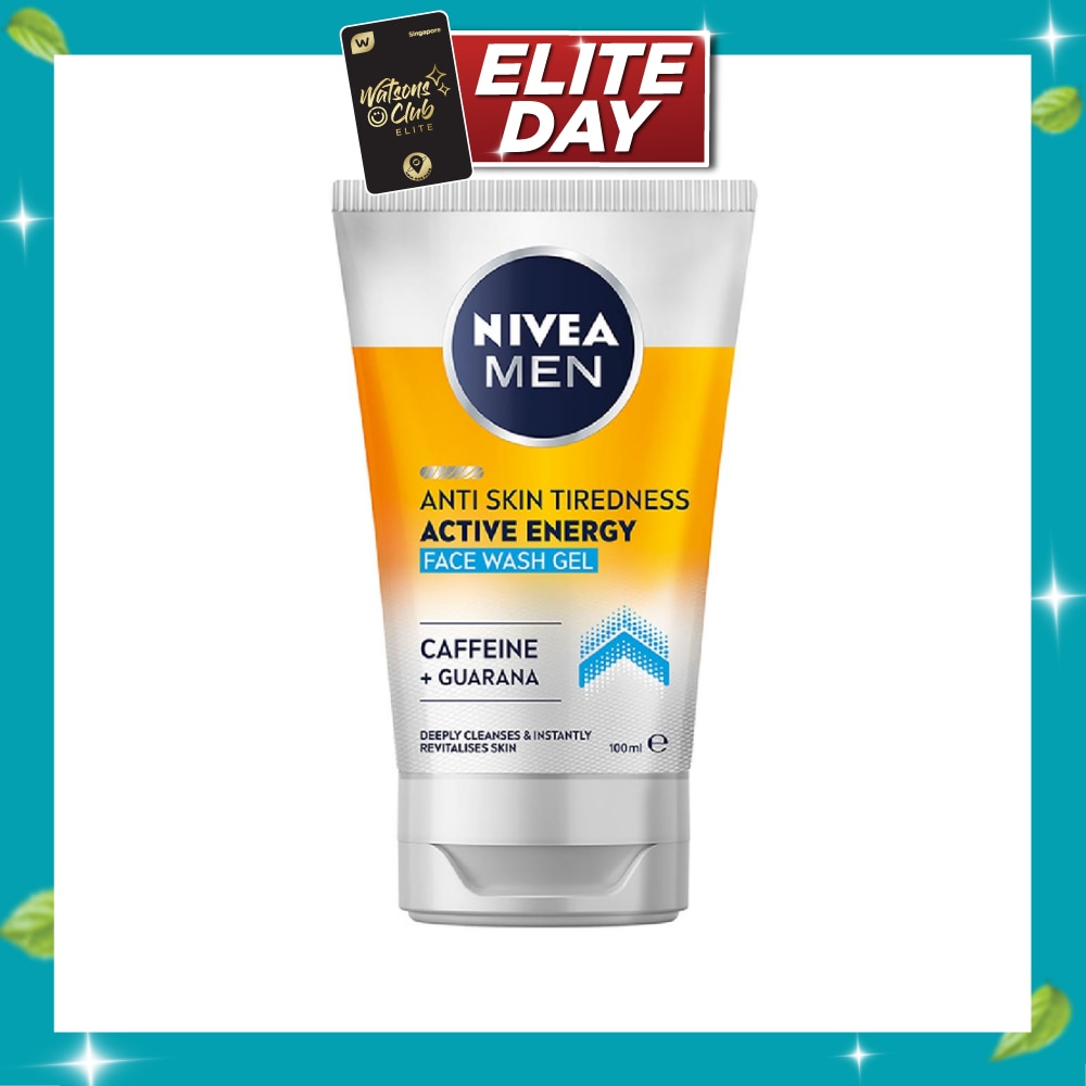 Active Energy Revitalising Face Wash for Men (Deep Clean & Energy Boost) 100ml image