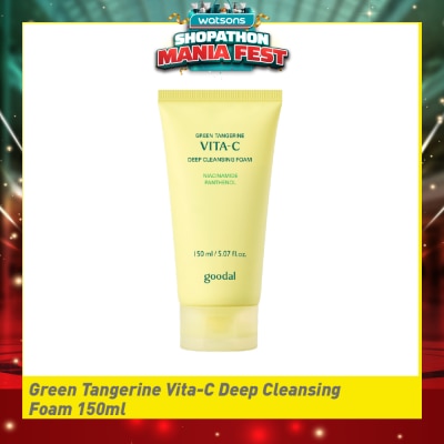GOODAL - Green Tangerine Vita-C Deep Cleansing Foam 150ml
