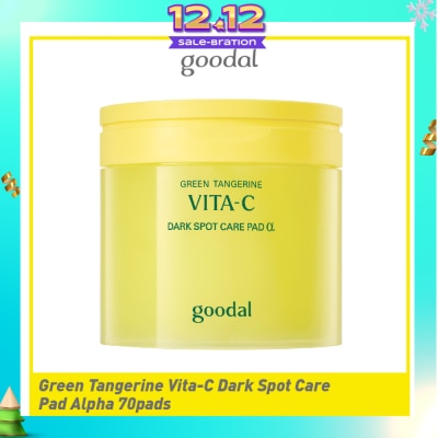 GOODAL Green Tangerine Vita-C Dark Spot Care Pad Alpha 70s
