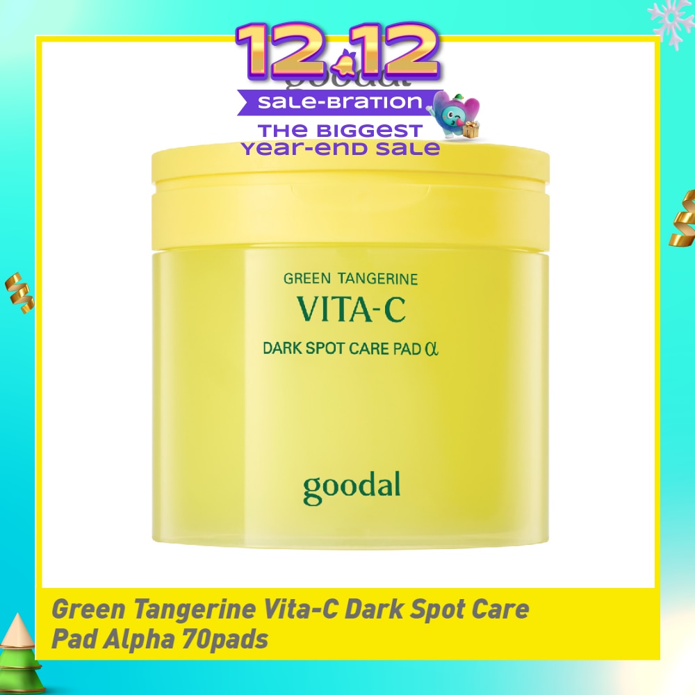 Green Tangerine Vita-C Dark Spot Care Pad Alpha 70s
