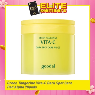 GOODAL Green Tangerine Vita-C Dark Spot Care Pad Alpha 70s