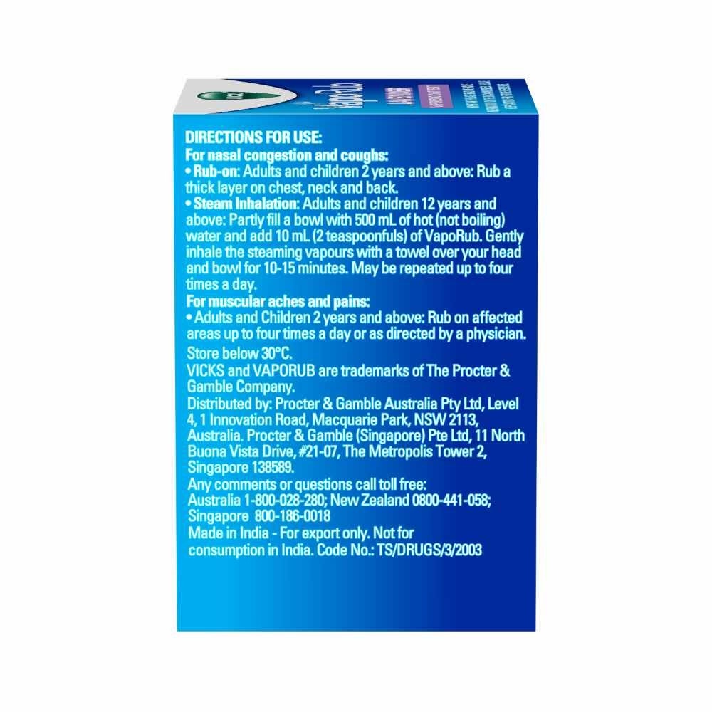 VapoRub Lavender Vaporizing Ointment 50g