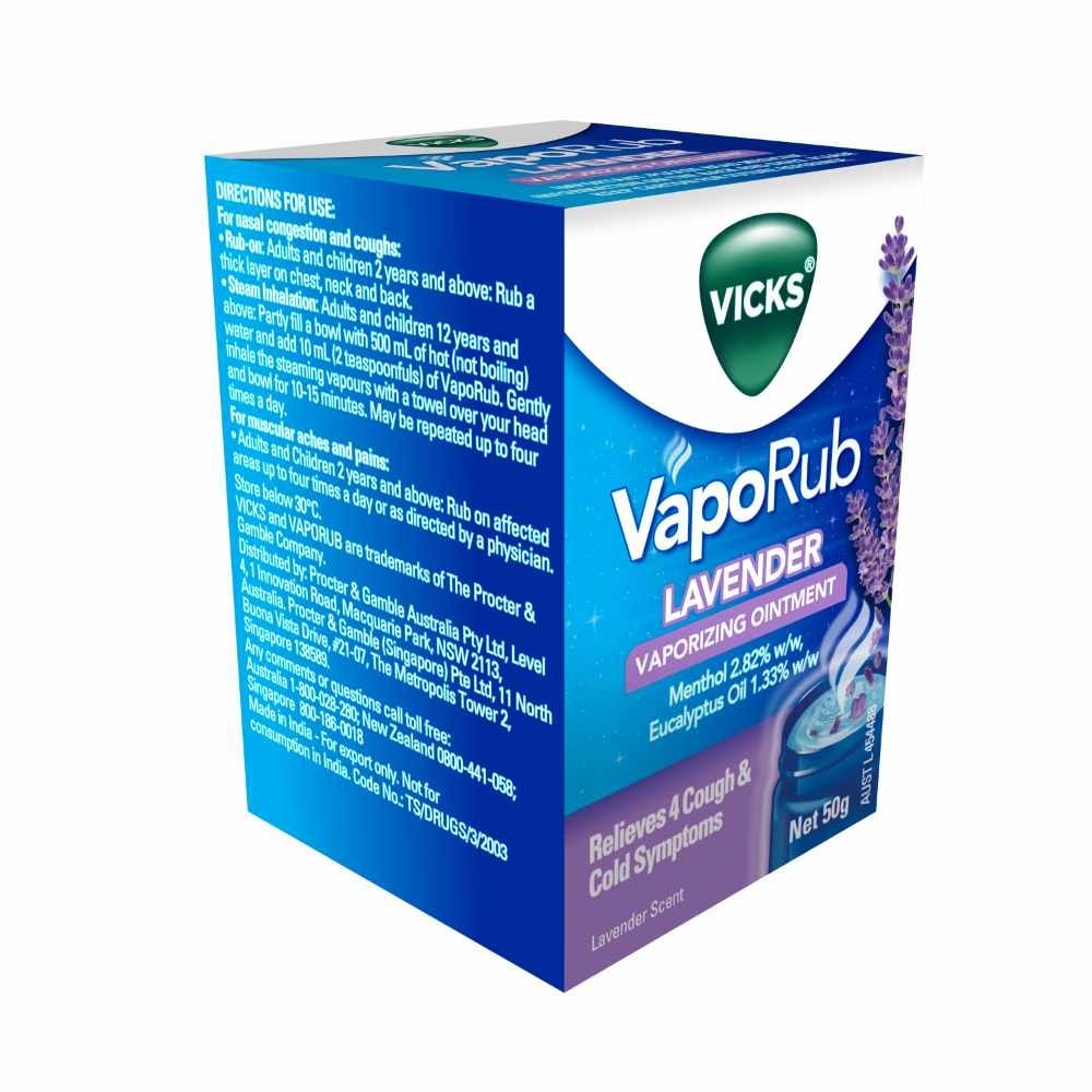 VapoRub Lavender Vaporizing Ointment 50g