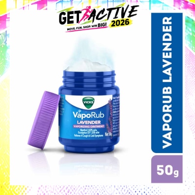 VICKS - VapoRub Lavender Vaporizing Ointment 50g image