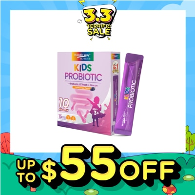 HOLISTIC WAY Bio-Elixir Kids Probiotic 10 Billion Yummy Grape Flavour 2g x 15s