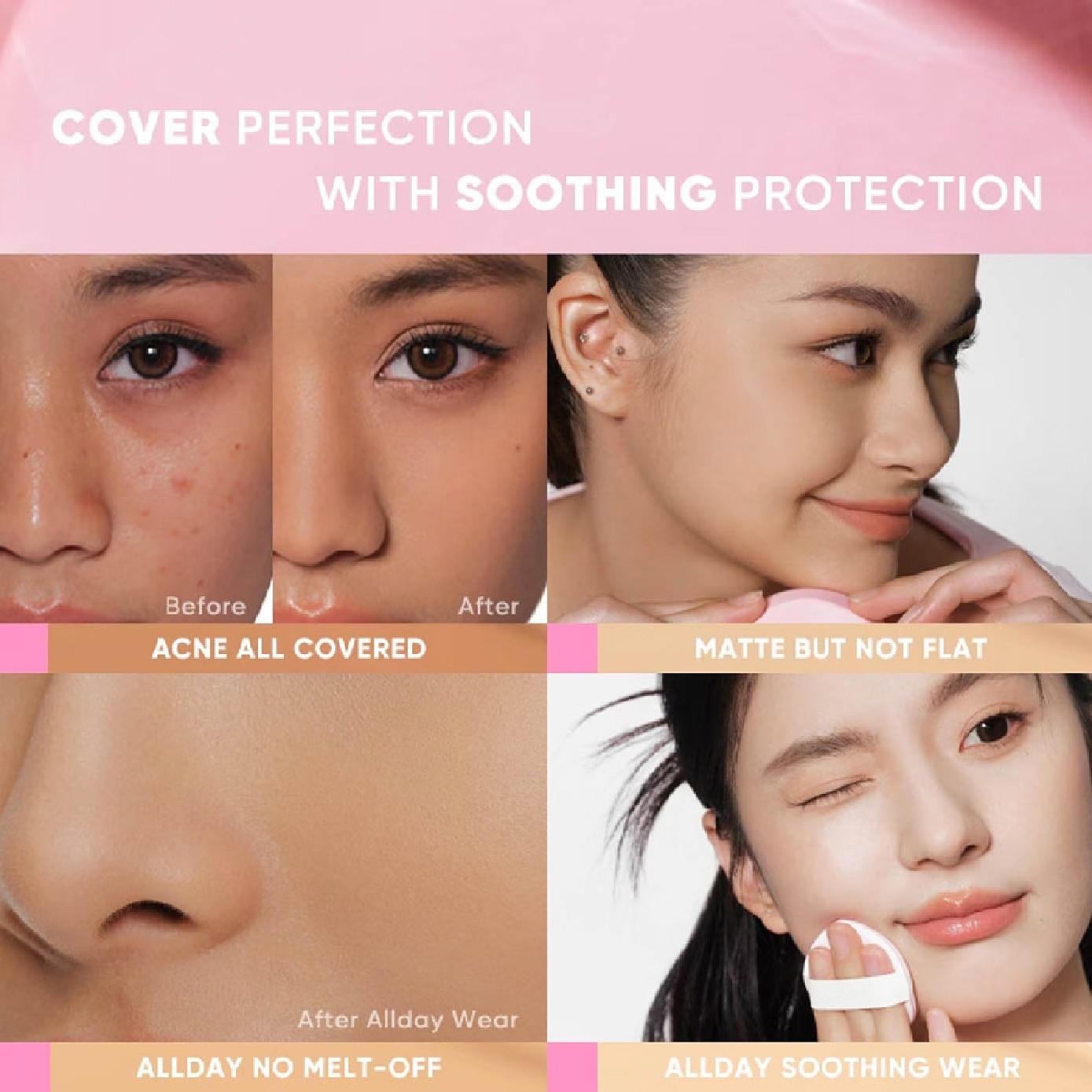 Fresh Matte Cushion SPF50 PA+++&nbsp;#04 Warm Beige 1s image
