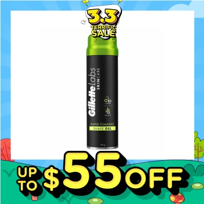 GILLETTE Labs Rapid Foaming Men's Shaving Gel 195g