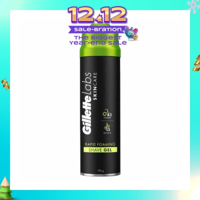 GILLETTE Labs Rapid Foaming Men's Shaving Gel 195g