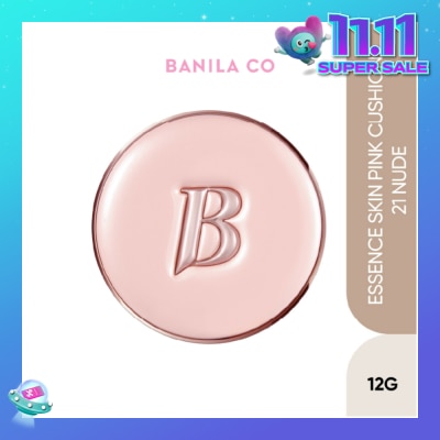 BANILA CO Essence Skin Pink Cushion SPF50+ PA+++ 21 Nude 12g