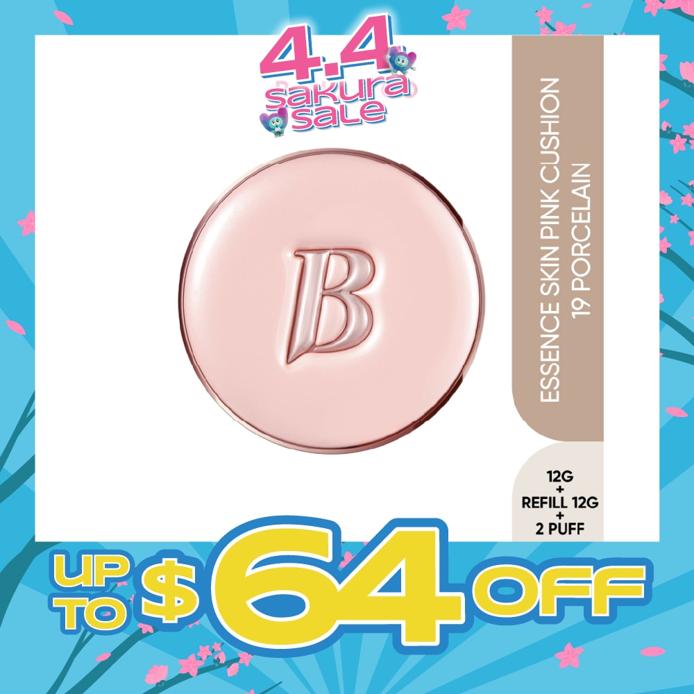 Essence Skin Pink Cushion SPF50+ PA+++ 19 Porcelain 12g + Refill 12g + 2 Puff