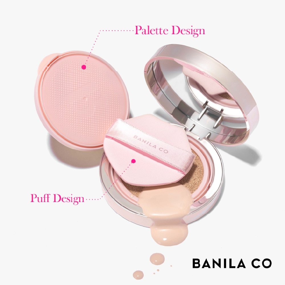 Essence Skin Pink Cushion SPF50+ PA+++ 23 Beige 12g + Refill 12g + Puff