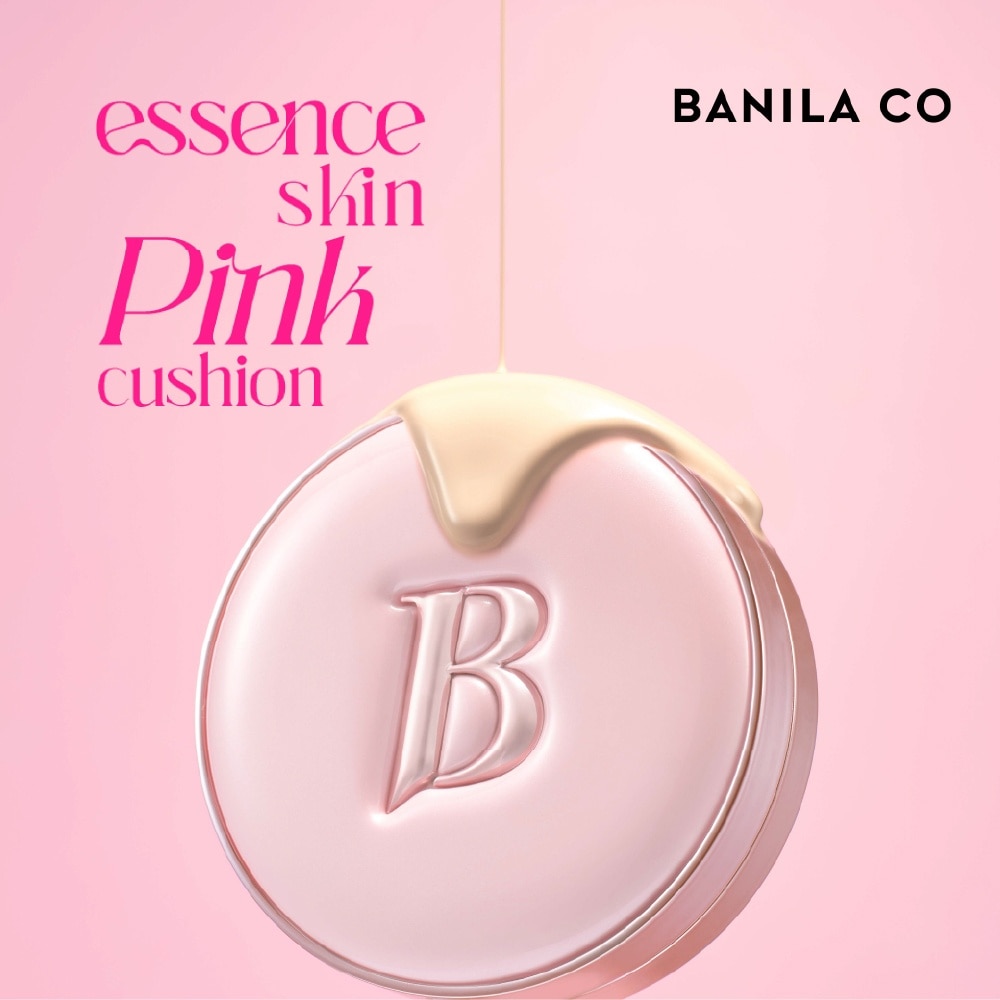Essence Skin Pink Cushion SPF50+ PA+++ 23 Beige 12g + Refill 12g + Puff