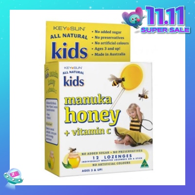 PRETORIUS Kids Manuka Honey + Vitamin C 12s