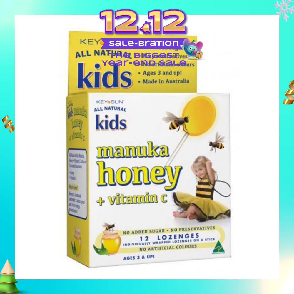 Kids Manuka Honey + Vitamin C 12s