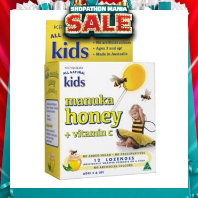 PRETORIUS - Kids Manuka Honey + Vitamin C 12s