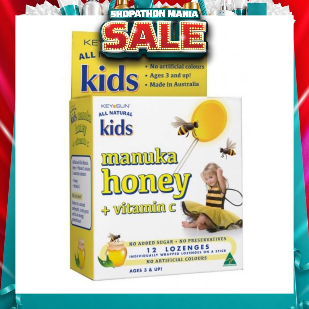Kids Manuka Honey + Vitamin C 12s