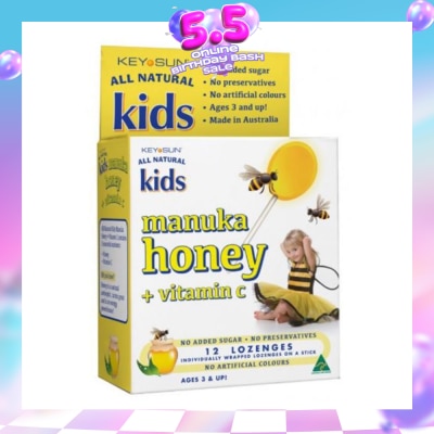 PRETORIUS - Kids Manuka Honey + Vitamin C 12s