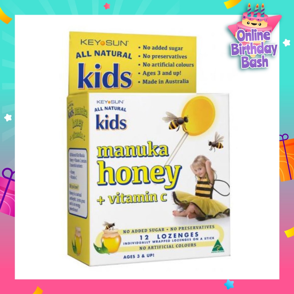 Kids Manuka Honey + Vitamin C 12s
