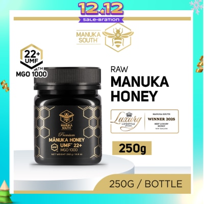 MANUKA SOUTH Premium Manuka Honey UMF 22+ MGO1000 250g