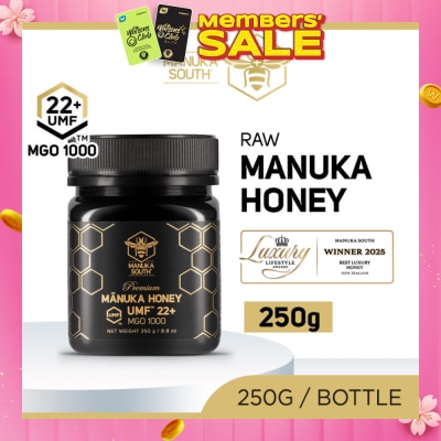 MANUKA SOUTH Premium Manuka Honey UMF 22+ MGO1000 250g