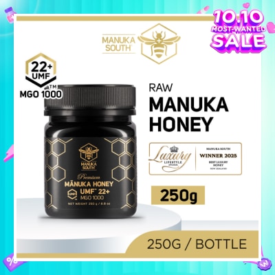 MANUKA SOUTH Premium Manuka Honey UMF 22+ MGO1000 250g