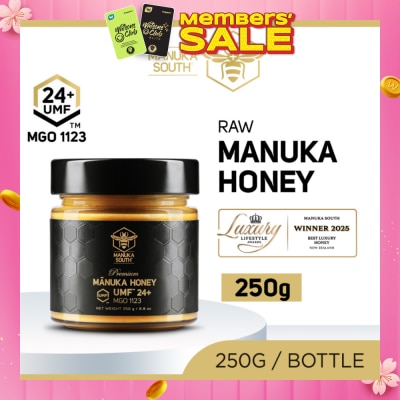 MANUKA SOUTH Premium Manuka Honey UMF 24+ MGO1123 250g