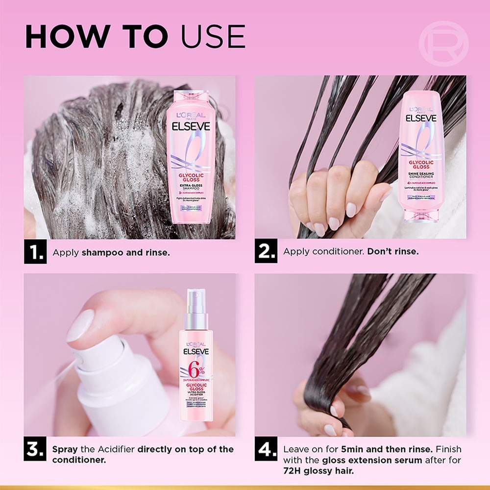 Glycolic Gloss Shampoo 280ml