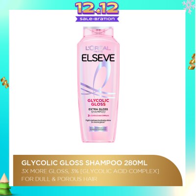 L'OREAL PARIS ELSEVE Glycolic Gloss Shampoo 280ml