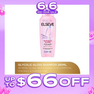 L'OREAL PARIS ELSEVE - Glycolic Gloss Shampoo 280ml