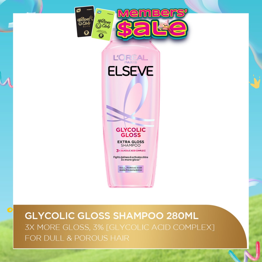 Glycolic Gloss Shampoo 280ml