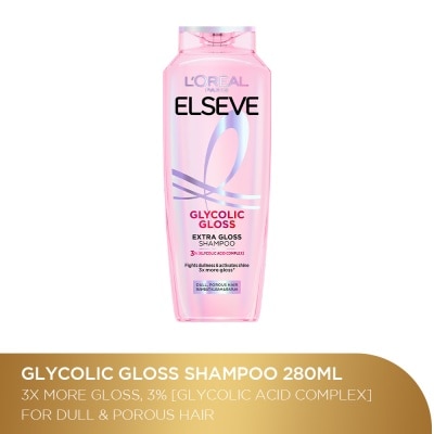 L'OREAL PARIS ELSEVE Glycolic Gloss Shampoo 280ml
