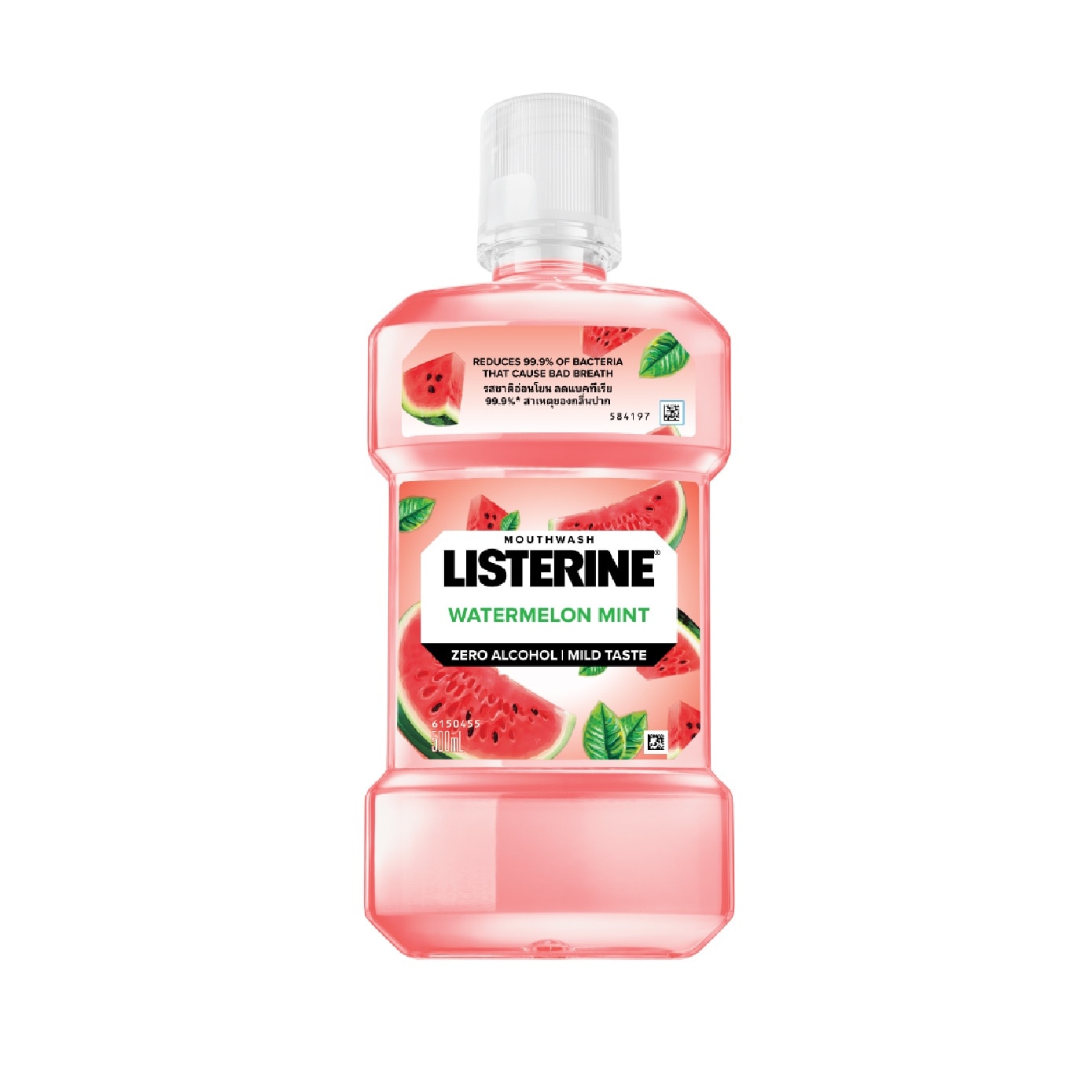 Watermelon Mint Zero Alcohol Mouthwash 500ml image
