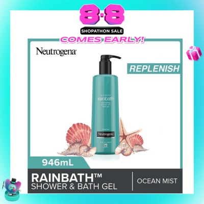 NEUTROGENA - Rainbath Replenishing Shower And Bath Gel Ocean Mist For Spa-Like Indulgence 946ml