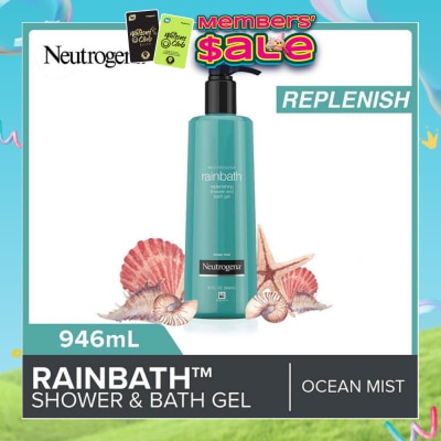 NEUTROGENA - Rainbath Replenishing Shower And Bath Gel Ocean Mist For Spa-Like Indulgence 946ml