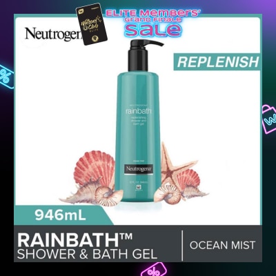 NEUTROGENA Rainbath Replenishing Shower And Bath Gel Ocean Mist For Spa-Like Indulgence 946ml
